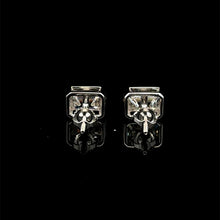 998081 | 925 Moissanite 3CTW Rhodium Earrings