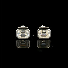 998091 | 925 Moissanite 4CTW Rhodium Earrings