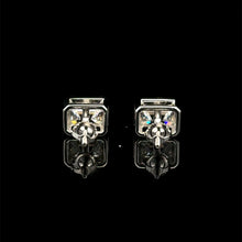 998091 | 925 Moissanite 4CTW Rhodium Earrings