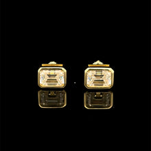 998092 | 925 Moissanite 4CTW Gold Earrings