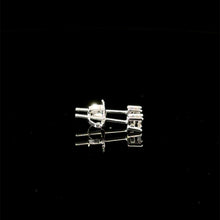 998101 | 925 Moissanite 0.25CTW Rhodium Earrings