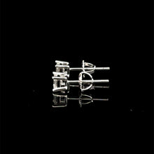 998111 | 925 Moissanite 0.50CTW Rhodium Earrings