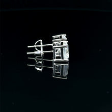 998151 | 925 Moissanite 4CTW Rhodium Earrings
