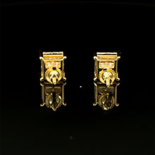 998222 | 925 Moissanite 3CTW Gold Earrings