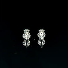 998241 | 925 Moissanite 0.50CTW Rhodium Earrings