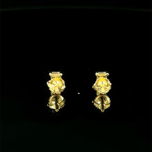 998242 | 925 Moissanite 0.50CTW Gold Earrings