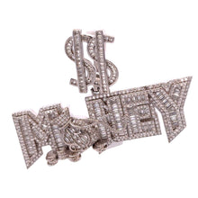998431 | 925 Moissanite Rhodium Pendant