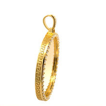 999212 | 925 Moissanite Gold Pendant