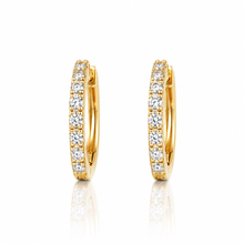 991812 | 925 Moissanite Two Tone Earrings