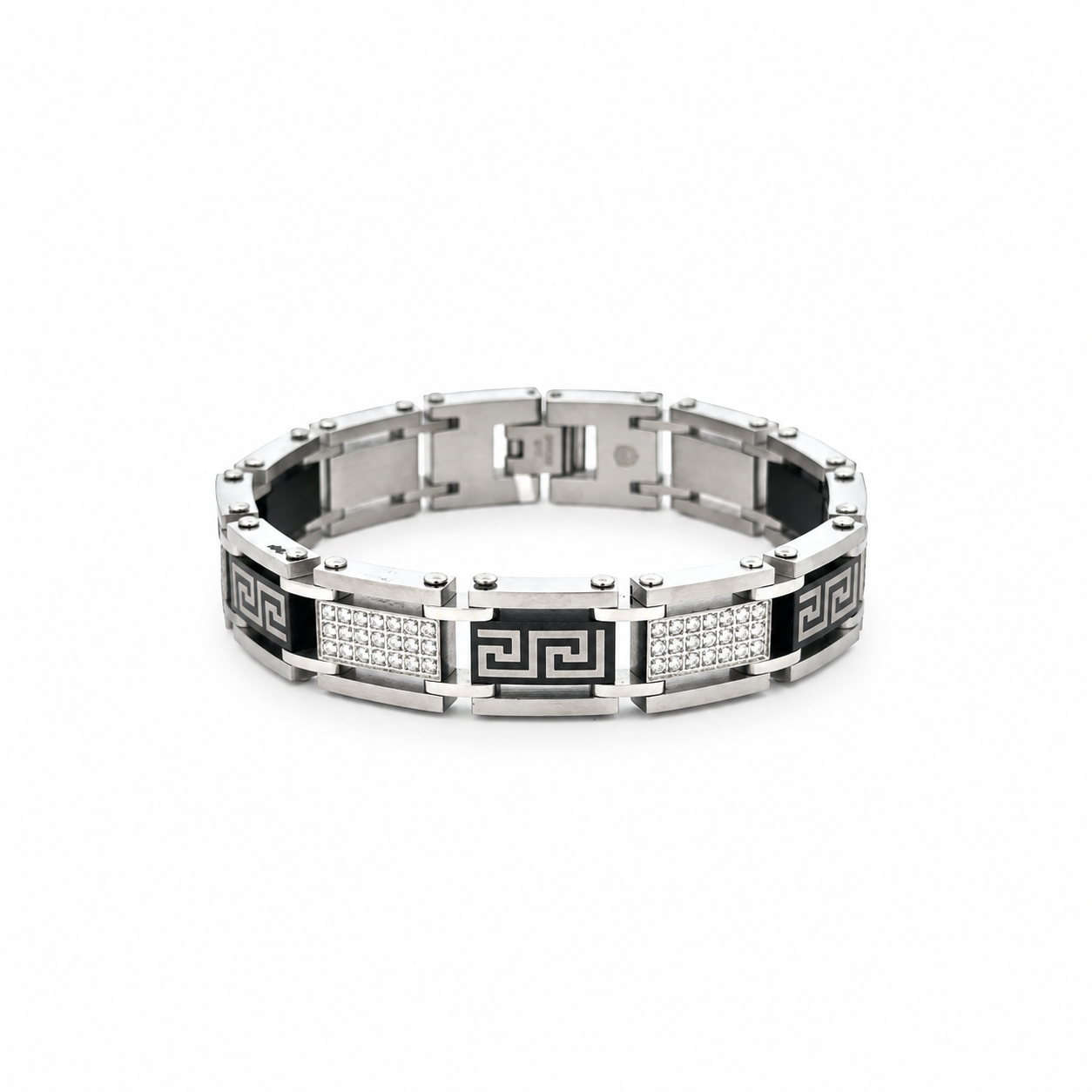 9312751 | Steel Moissanite Rhodium Bracelet