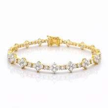 963882 | CZ Brass Gold Bracelet