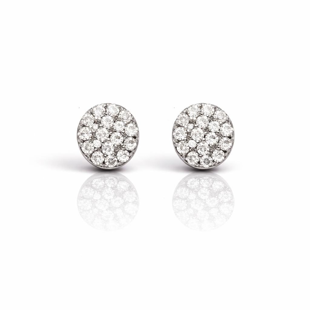 999461 | 925 Moissanite Rhodium Earring