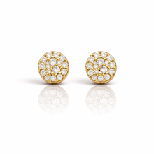 999462 | 925 Moissanite Gold Earring