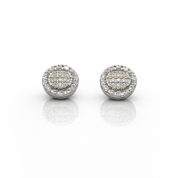 999511 | 925 Moissanite Rhodium Earring