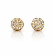 999592 | 925 Moissanite Gold Earring