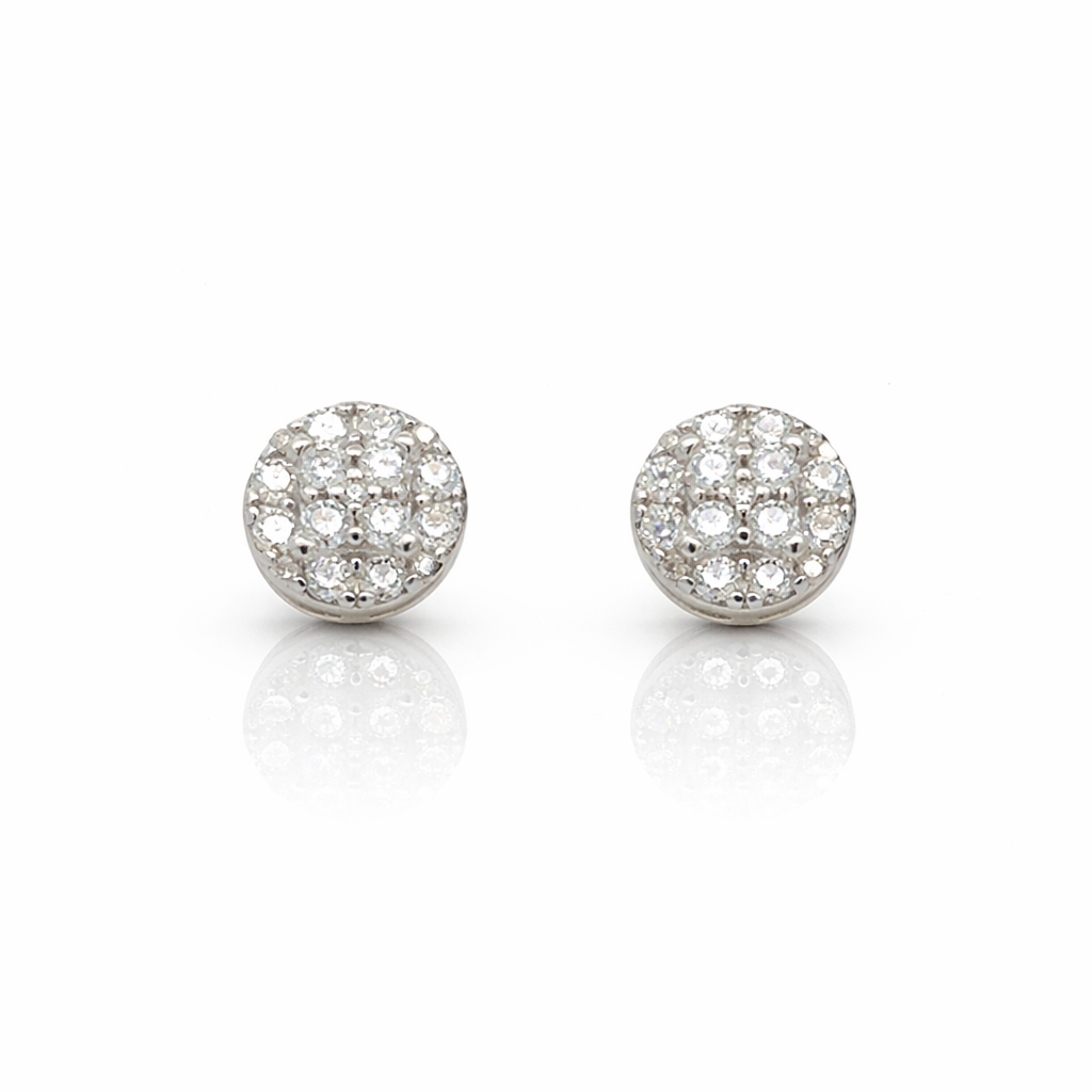 999501 | 925 Moissanite Rhodium Earring