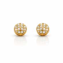 999502 | 925 Moissanite Gold Earring