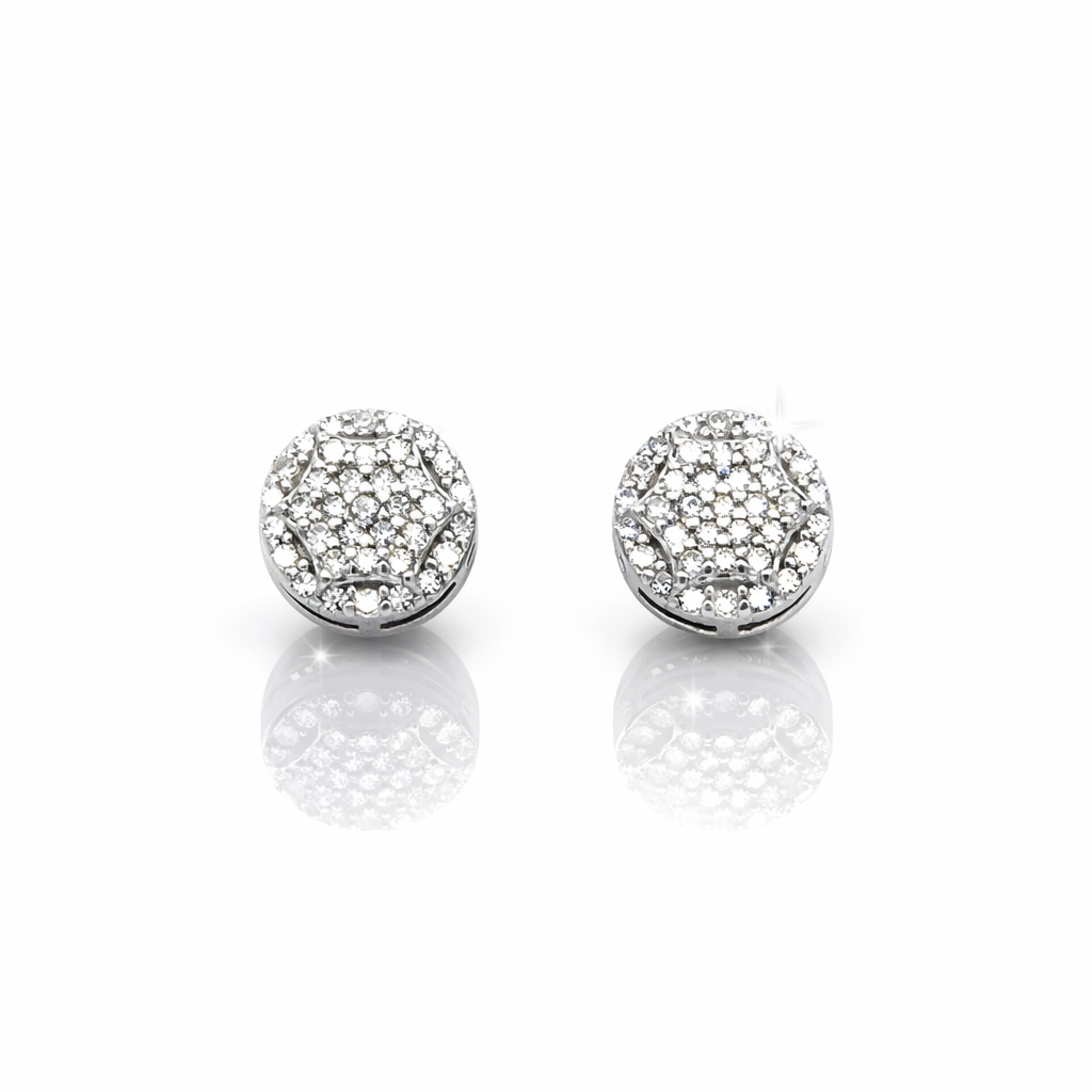 999481 | 925 Moissanite Rhodium Earring