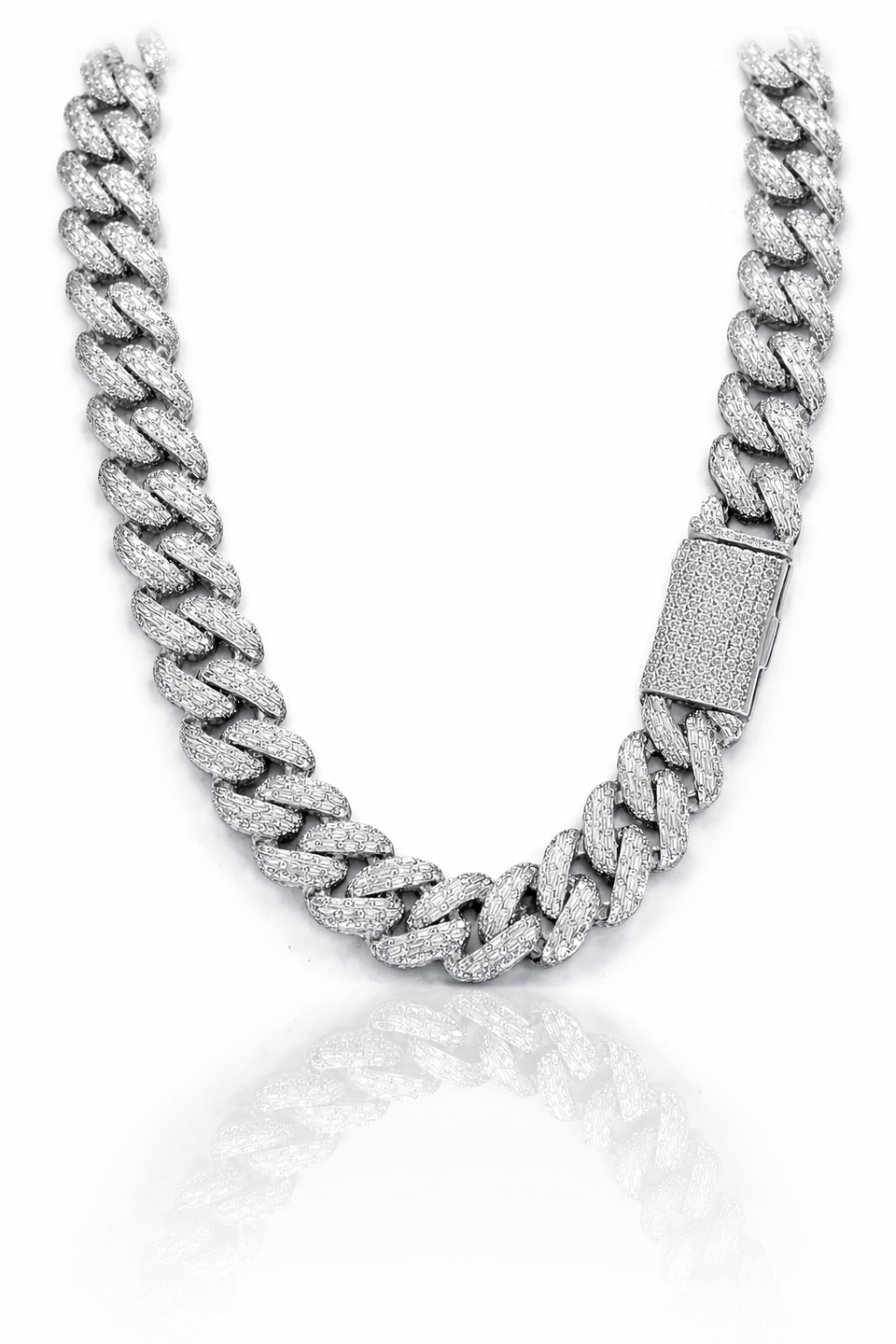 CAELUS 12MM MOISSANITE CUBAN CHAIN  |  995741