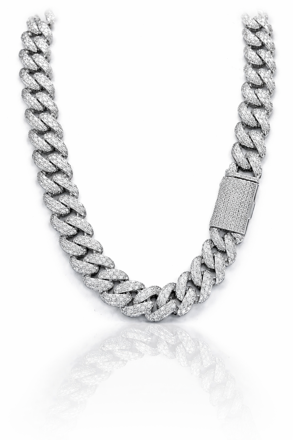 CAELUS 12MM MOISSANITE CUBAN CHAIN  |  995741