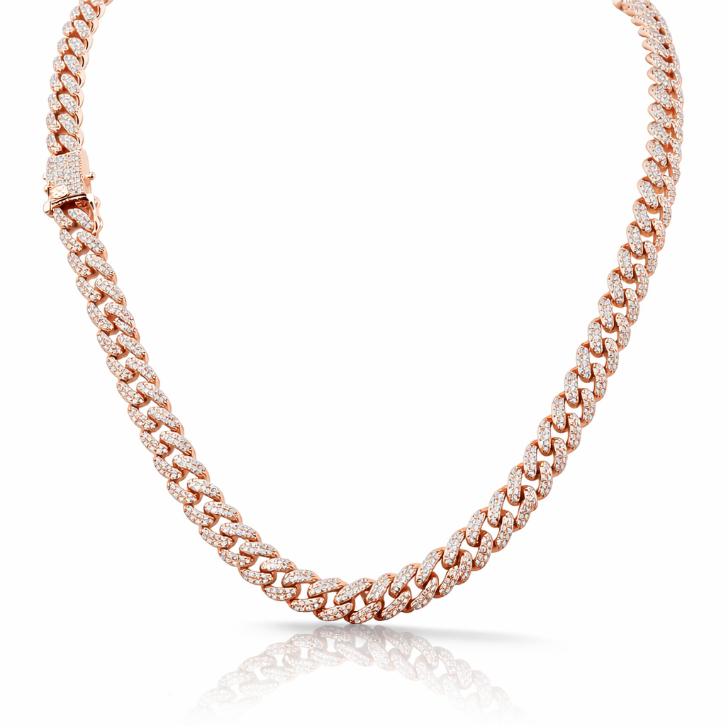 CAMEO 8 MM 925 Silver Cuban Chain  | 9211855