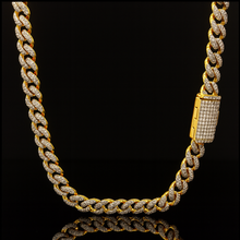 WIZARD 6MM GOLD MOISSANITE ICED OUT CHAIN I 993462