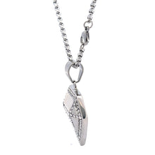 VALERIA STEEL RHODIUM NECKLACE I D93135