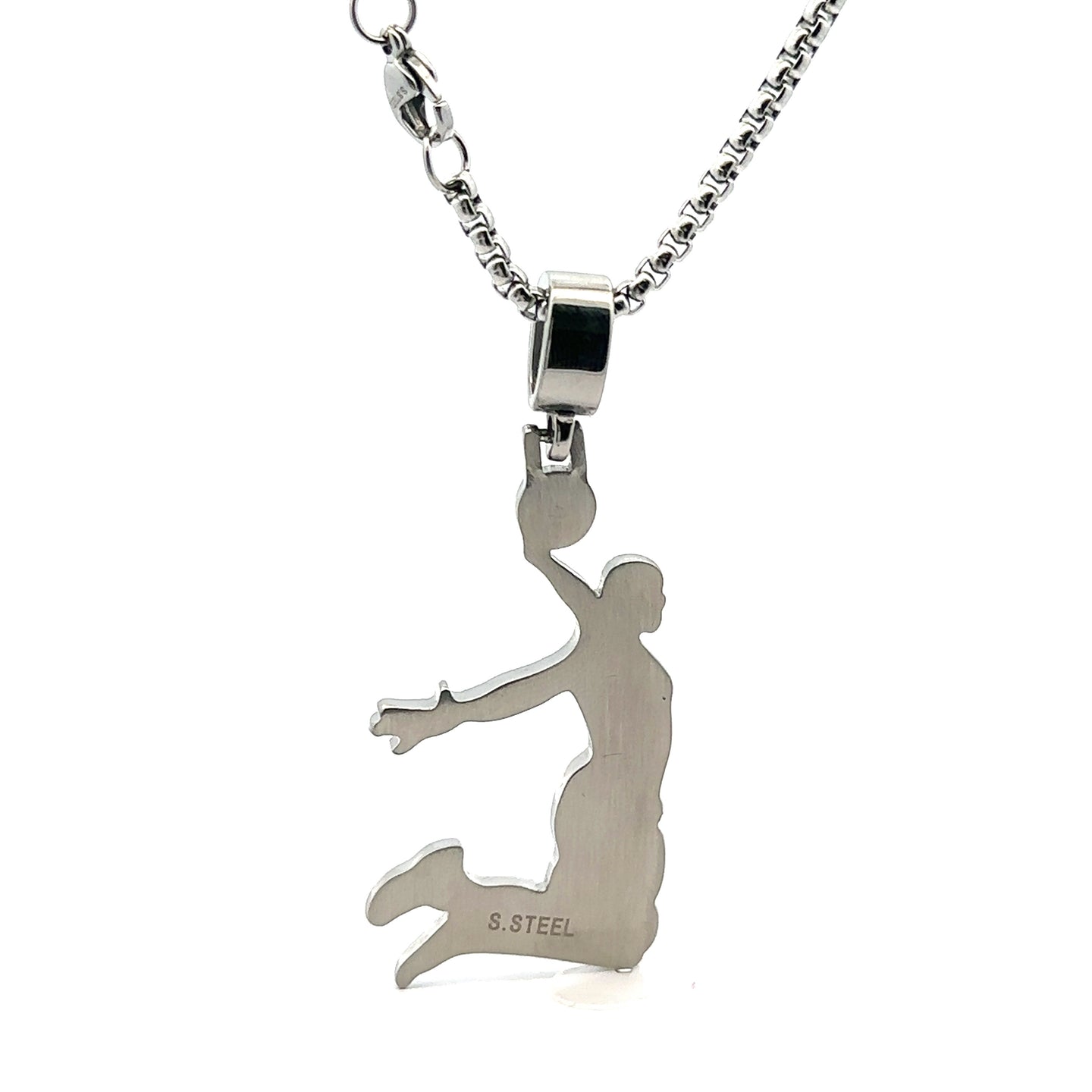 EIRLYS STEEL RHODIUM NECKLACE I D94076