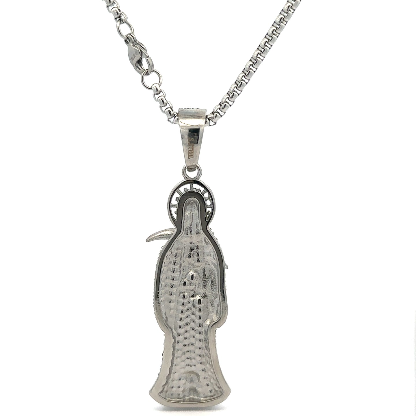 ASTRID STEEL RHODIUM NECKLACE I D94289