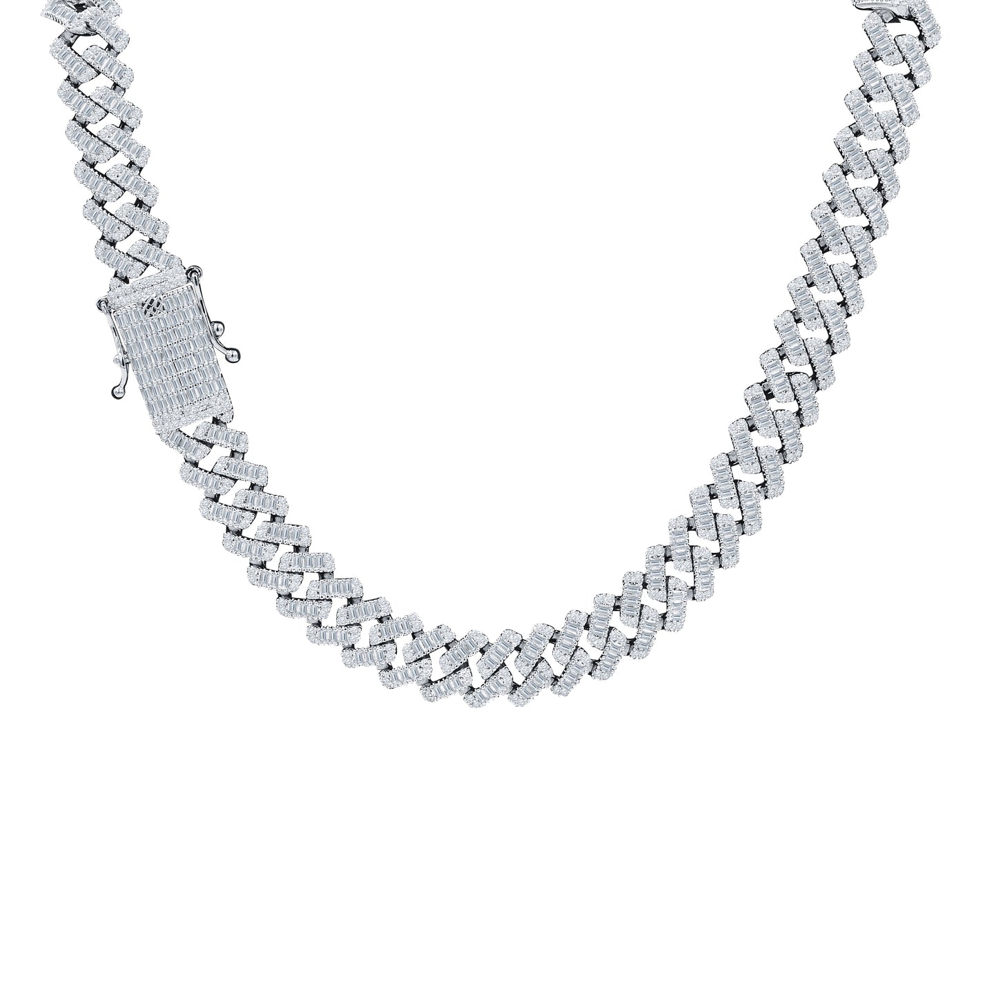 ECLIPTARA 12MM BRASS CHAIN CZ | 963511