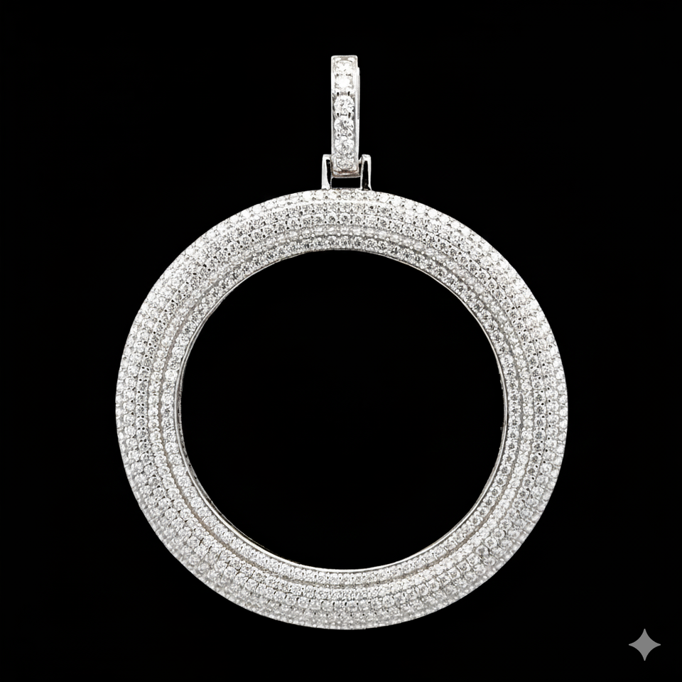 999231 | 925 Moissanite Rhodium