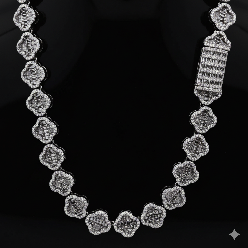 998401 | 925 Silver Moissanite Rhodium