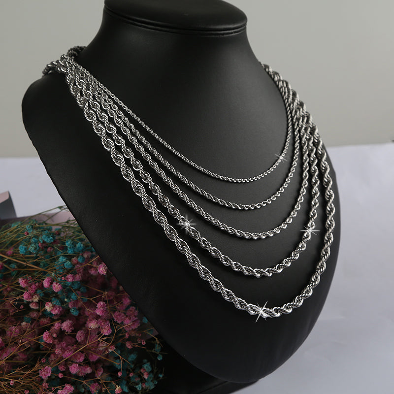 ROPE 6MM CLASSIC STEEL CHAIN I 9310131