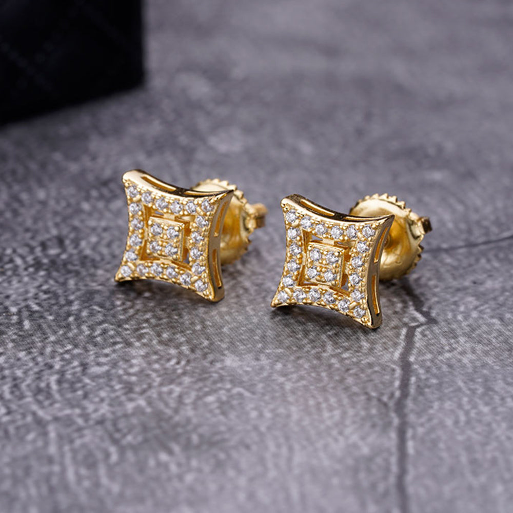 PINGUIS SILVER MOISSANITE EARRINGS I 993921