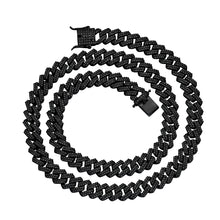 PALATIAL 12MM 925 MOISSANITE CUBAN CHAIN  | 991053