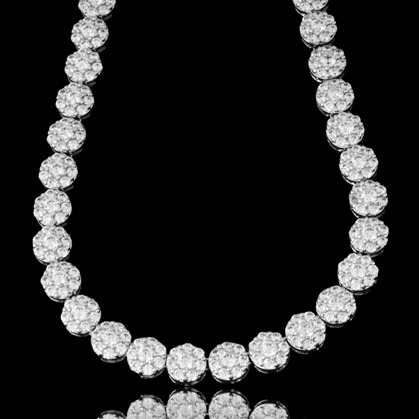 FLOWER 7MM 925 SILVER CHAIN   |  9220011