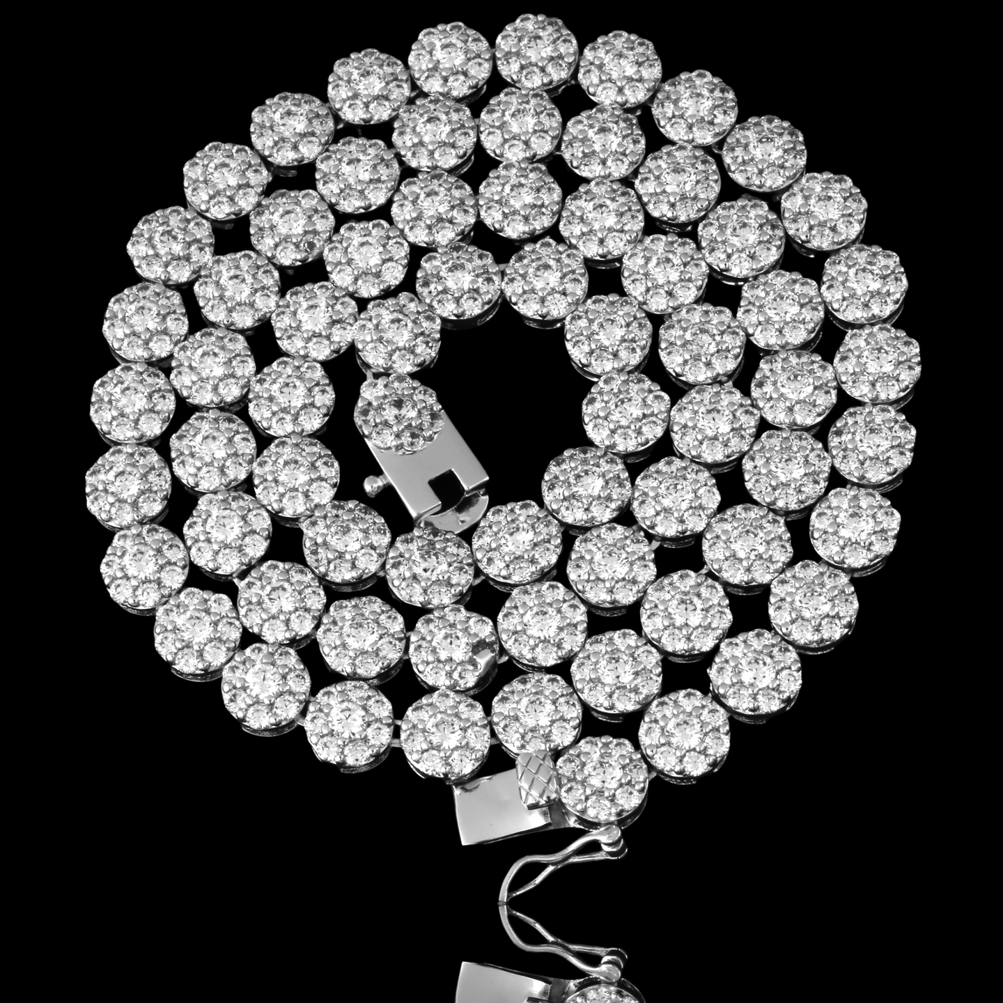 FLOWER 7MM 925 SILVER CHAIN   |  9220011