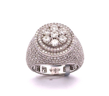 996391 | 925 Silver Moissanite Rhodium Ring