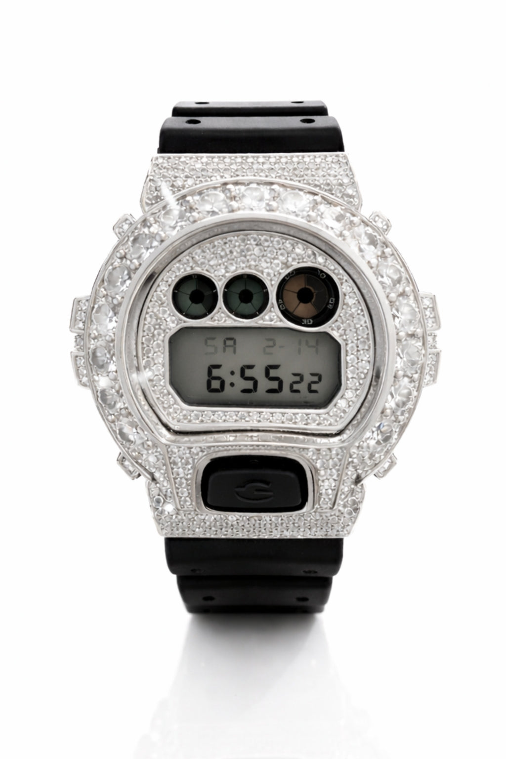 590151 | G-Shock 925 Moissanite Rhodium Watch