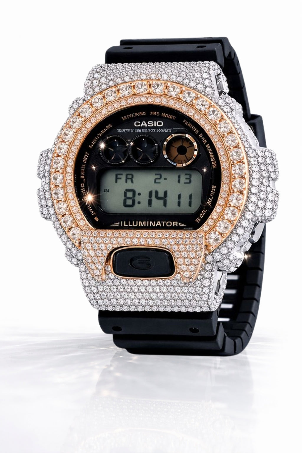 5901718 | G-Shock 925 Moissanite TT Rose Watch