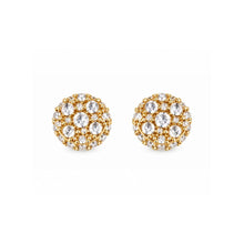 9100252 | 0.95 CTW Brass Moissanite Gold Earring