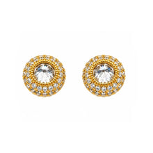 9100312 | 2.00 CTW Brass Moissanite Gold Earring