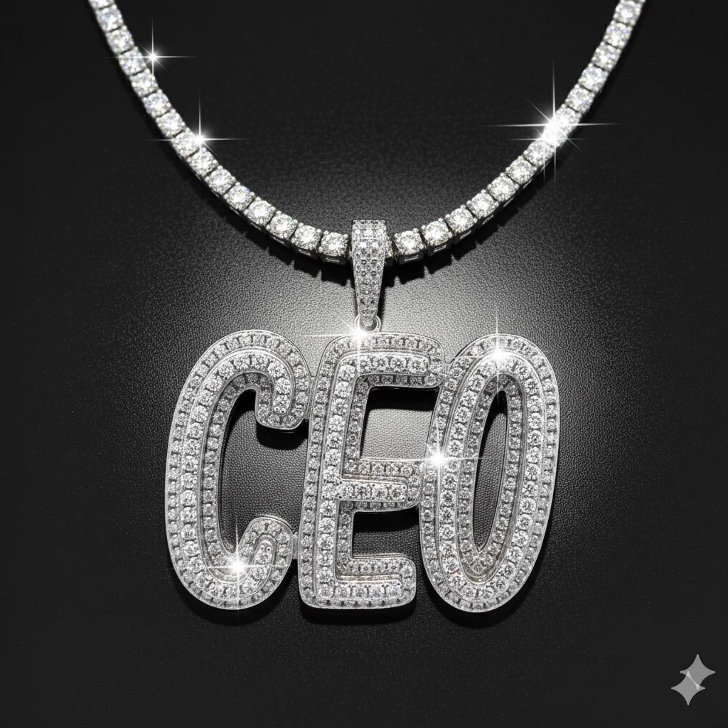 998341 | 925 Silver Moissy Rhodium