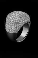 ELAREAN 925 MOISSANITE MENS RHODIUM ICED OUT RING | 996061