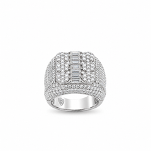 9912771 | 5.17 CTW 925 Silver Moissanite Rhodium Ring