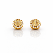 999512 | 925 Moissanite Gold Earring