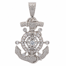 916871 | Brass Rhodium Pendant