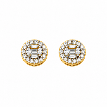 9911892 | 925 Moissanite Gold Earring