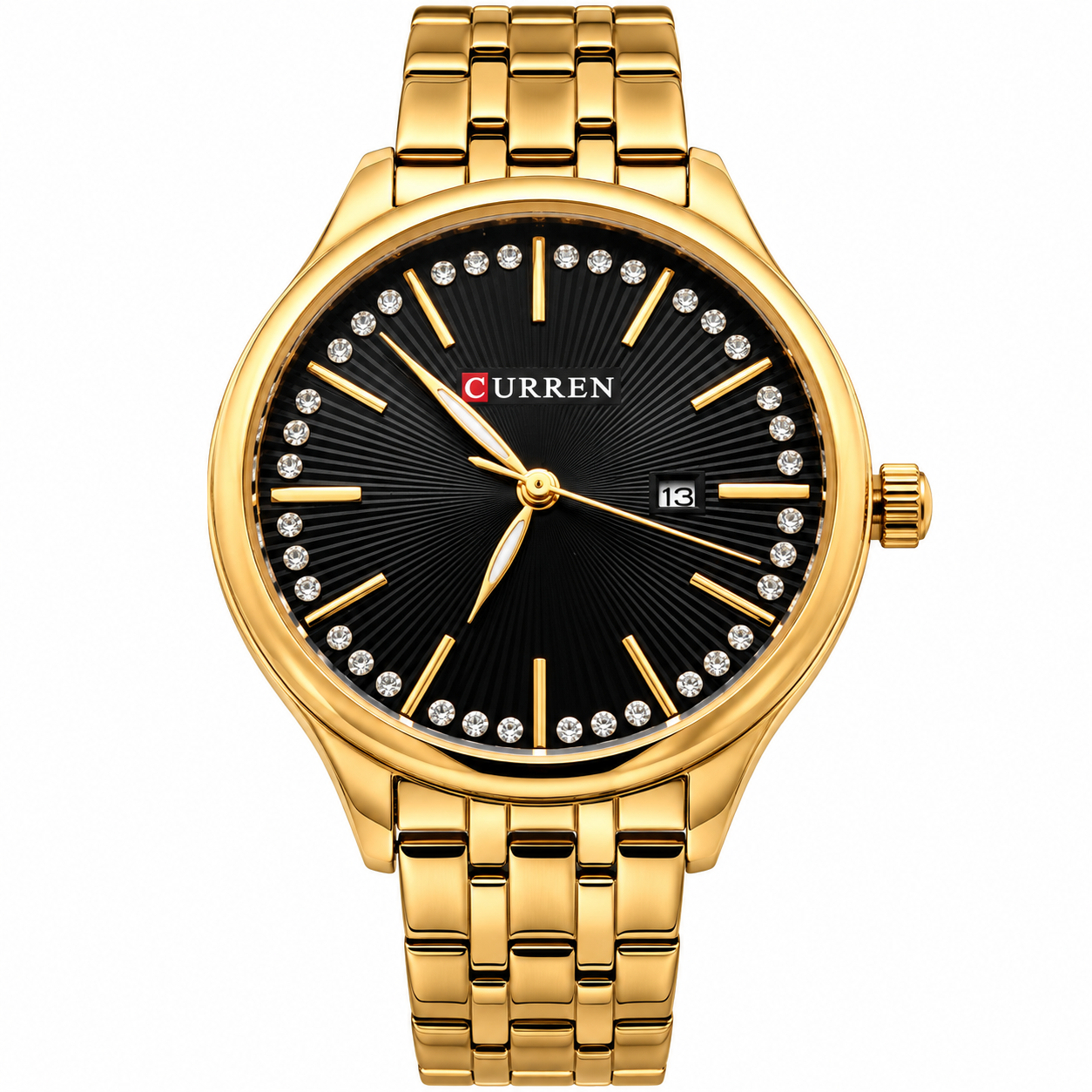 551958 | Executive Metal Gold + Black Watch