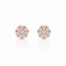 999145 | 925 Moissanite Rose Gold Earrings